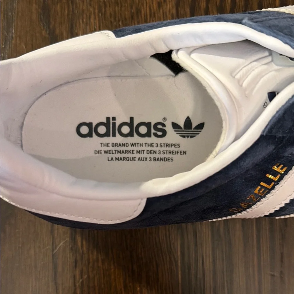 adidas Gazelle Men's Navy Suede Sneakers